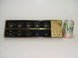 Vintage Mcintosh C20 C - 20 Tube Preamp Preamplifier Glass Faceplate Face