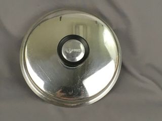 Vintage Amway Queen Stainless Steel Replacement Lid 7 1/2 " For Saucepan Pot Usa