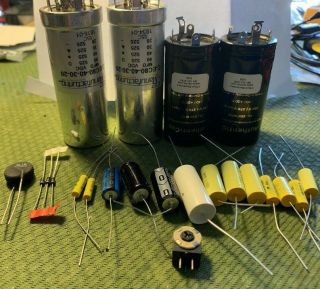 Deluxe Restoration Kit For Mcintosh Mc75 Mc - 75 Tube Ampilier All Capacitors,