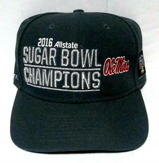 Ole Miss 2016 All State Sugar Bowl Champions Hat Mens One - Size Made By Nike