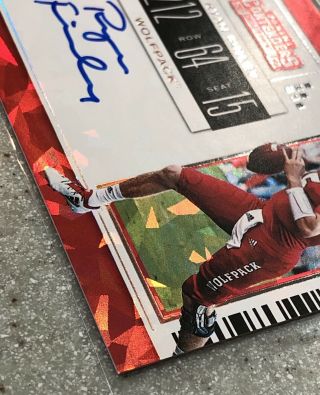 RYAN FINLEY 2019 CONTENDERS DRAFT ROOKIE TICKET CRACKED ICE AUTO 10/23 3