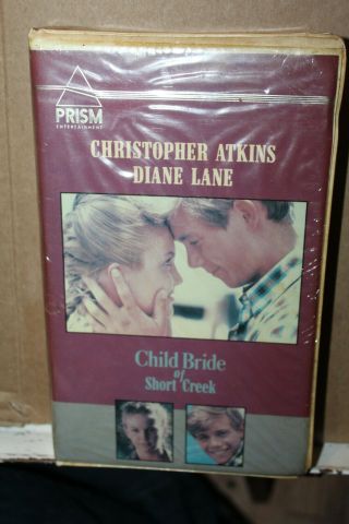 Vintage Vhs 1985 1981 Child Bride Of Short Creek Christopher Atkins Diane Lane