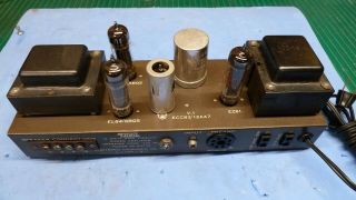 Eico Hf - 14 Mono Tube Amplifier  With Tubes - Very -