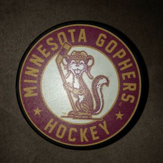 Minnesota Golden Gophers Ncaa Hockey Puck Big Ten Conference
