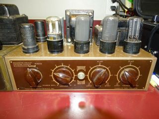 Pair,  Precision Grommes Custom Little Jewel Tube Amplifiers,  Dual 6V6 Outputs 3