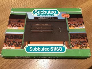 Vintage Subbuteo Scoreboard - Set 61158 Boxed Dot Matrix Style