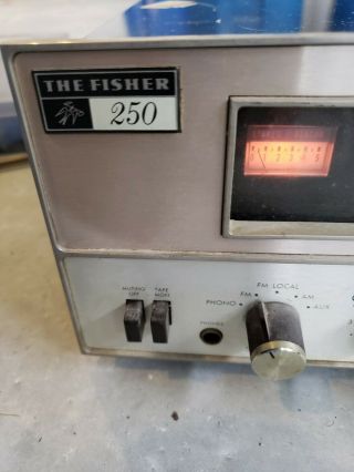The Fisher 250 - T Receiver 3