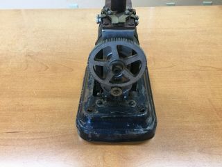 Vintage JYDSK telephone 4 Bar Crank Telephone Magneto for Restore W/ Bells 3