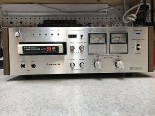 Pioneer Rh - 65 8 Track Tape Player/recorder Professionally Serviced