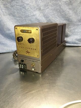 Fisher 80 Az Mono Block Tube Amplifier Power Monitor,  8 Or 16 Impedance