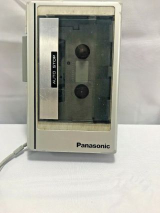 Vintage Panasonic Rq - 346 Personal Portable Cassette Tape Recorder Only
