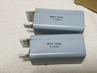 Western electric D162065 Input transformers (NOS pair) 2