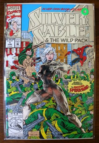 SILVER SABLE & THE WILD PACK 1 - 4 COMPLETE RUN - SET (NM/NM, ) Books - Old - Vintage 2