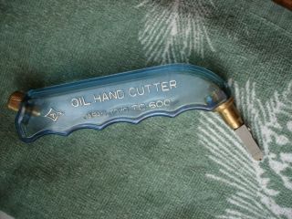 Vintage Toyo Tc - 600 Oil Hand - Cutter; Japan.  Fine