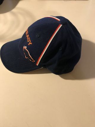 Reebok NFL Blue & Orange Denver Broncos Stretch Fit Baseball Hat Cap 2