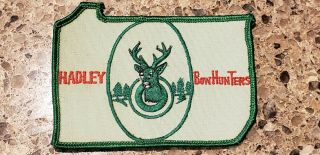 Hadley Bowhunters Patch Mercer County Pennsylvania Whitetail Deer Archery 3 X 4 "