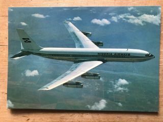 Nigeria Airways Boeing 707 Postcard Company Issue