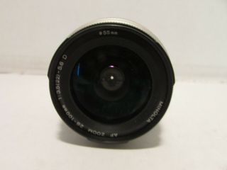 Vintage Minolta Af Zoom 28 - 100mm 1: 3.  5 (22) - 5.  6 D 55mm Lens [ds - 3]