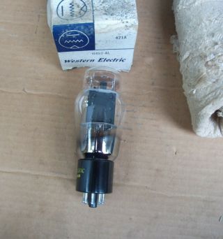 Old Stock NOS NIB Western Electric 421A tube 3