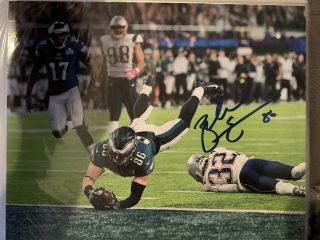 Zach Ertz Autographed Signed 8x10 Photo Philadelphia Eagles