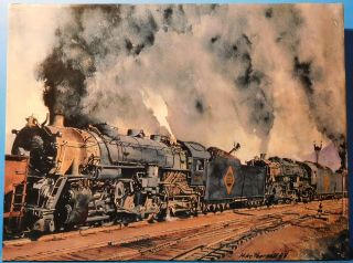 North American Steam Locomotives: The Berkshire & Texas Type W/ Dust Jacket