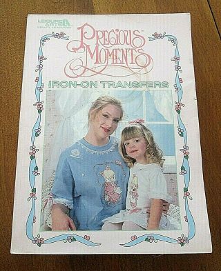Precious Moments Iron On Transfers Book 169 Pages Vintage 1996