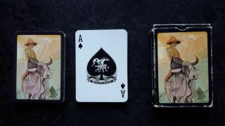 Vintage Singapore Airlines Poker Size Deck Of Playing Cards (cards=unused &)
