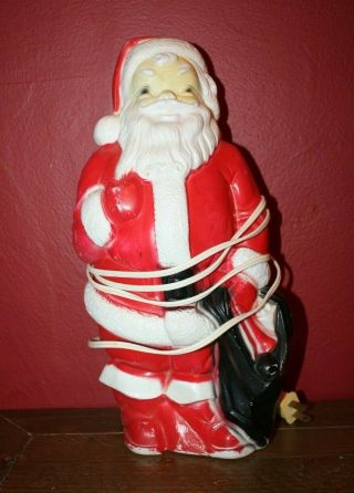 Vintage Empire Plastic Lighted Christmas Santa 1968