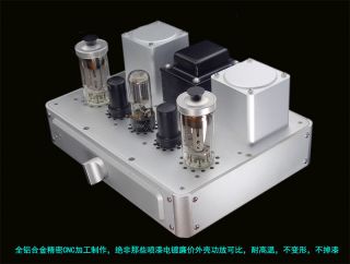 A500 8W 2 Bluetooth Small 300B FU50 Class A Single - Ended Output Tube amplifier 3