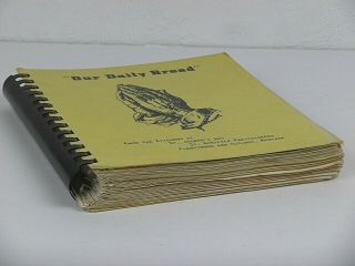 1976 Spiral Church Cookbook St.  Josephs St.  Boniface Montana Vintage Recipes 3