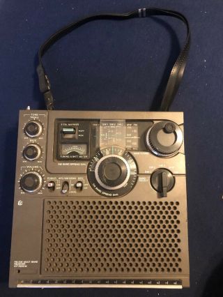 Sony Icf - 5900w Fm/am Multi Band Receiver Radio Shortwave Mw Not