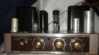 Grommes 60 - Pg Integrated Tube Amplifier W/6l6 Tubes,  Good Cosmetics