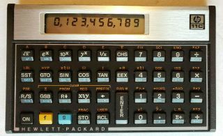 Hp 11c Scientific Calculator Hewlett Packard Vintage No Scratches Imaculate