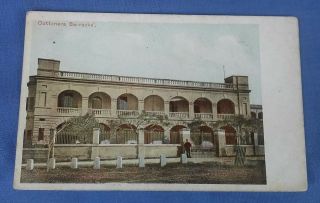 Vintage Postcard Cottonera Barracks Malta B1