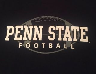 Ncaa Penn State University Nittany Lions Football Large Blue T - Shirt Ships