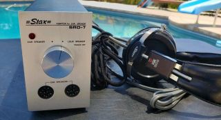 Stax Srd - 7 Adapter For Electrostatic Earspeakers & Sr - X Mark 3 Ear Headphones