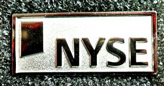 Vintage Classic York Stock Exchange Nyse Executive Logo Pin Badge