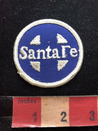 As - Is Stitching (see F) Defunct Santa Fe Railroad Patch - Train Souvenir 84i2