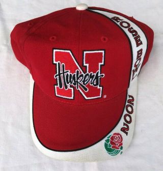 Ncaa Football Nebraska Cornhuskers Rose Bowl 2002 Ball Cap National Championship