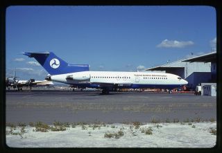 Faa Boeing 727 - 100 N77 35mm Kodachrome Aircraft Slide