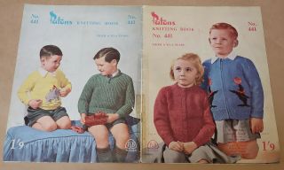Vintage Patons & Balwins Knitting Book No.  441