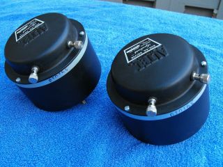 Pair Altec Lansing 808 - 8A HF Compression Horn Drivers VOTT Speakers Tweeters 2