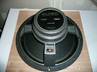 Altec Lansing 416 - 8b,  416 Bass Driver,  Woofer,  Speaker,  8 Ohm,  Alnico,  Cond