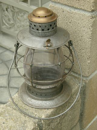 Porter Brass Top Bell Bottom Railroad Lantern Parts