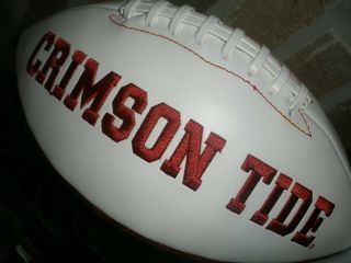 University Of Alabama Crimson Tide Leather Football,  Kickoff T