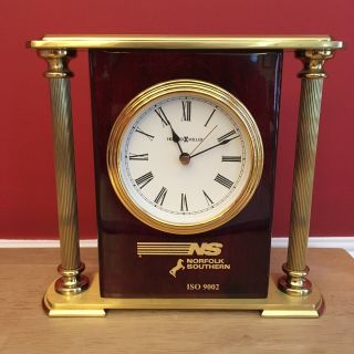 Norfolk Southern Howard Miller Desk Mantle Clock