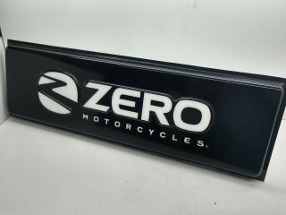 Zero Motorcycles Backlit Sign