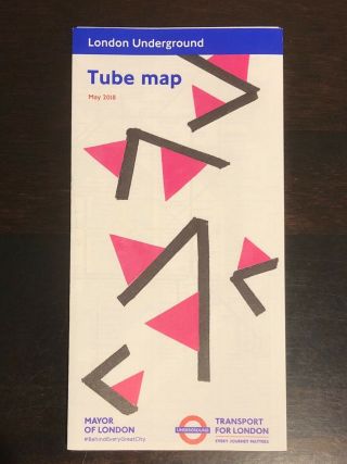 London Underground Tube Map May 2018