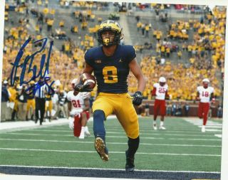 Michigan Wolverines Ronnie Bell Signed 8x10 Photo