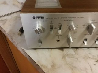YAMAHA CA - 800 Natural Sound Stereo Amplifier 2